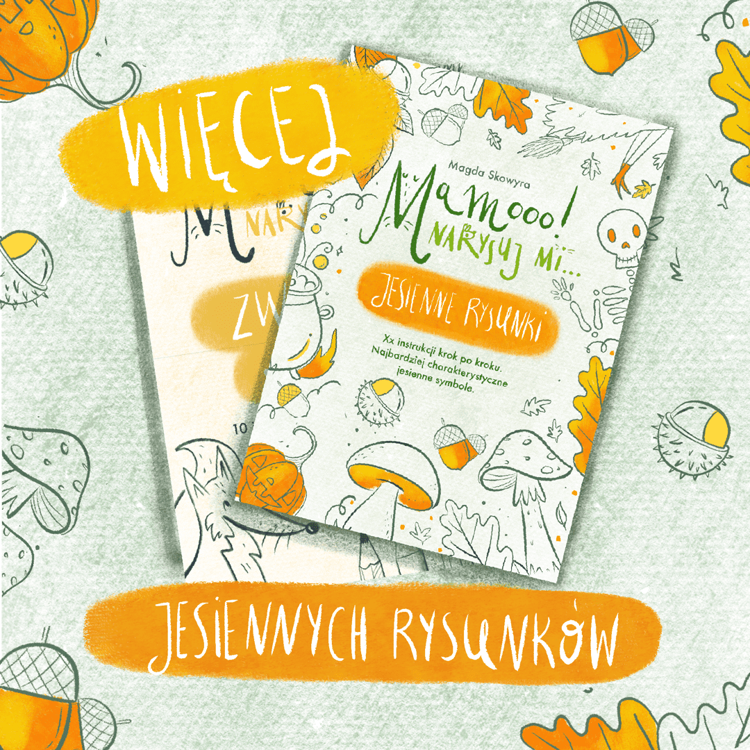 Więcej jesiennych rysunków